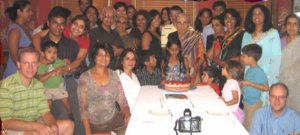 Vidya Iyengar and family