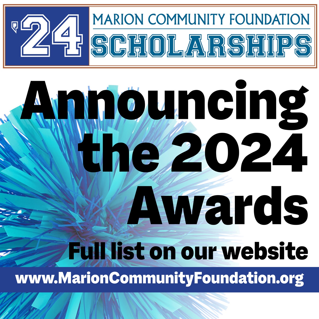 2024 Scholarship Awards Marion Community Foundation